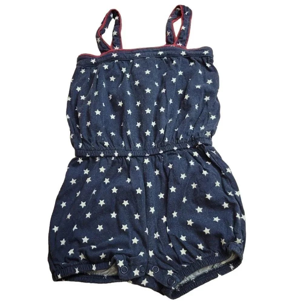 Children's Place patriotic romper 2T